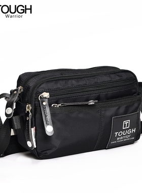 tough新潮男包超轻质尼龙布单肩包男户外休闲工装斜挎包ipad包邮