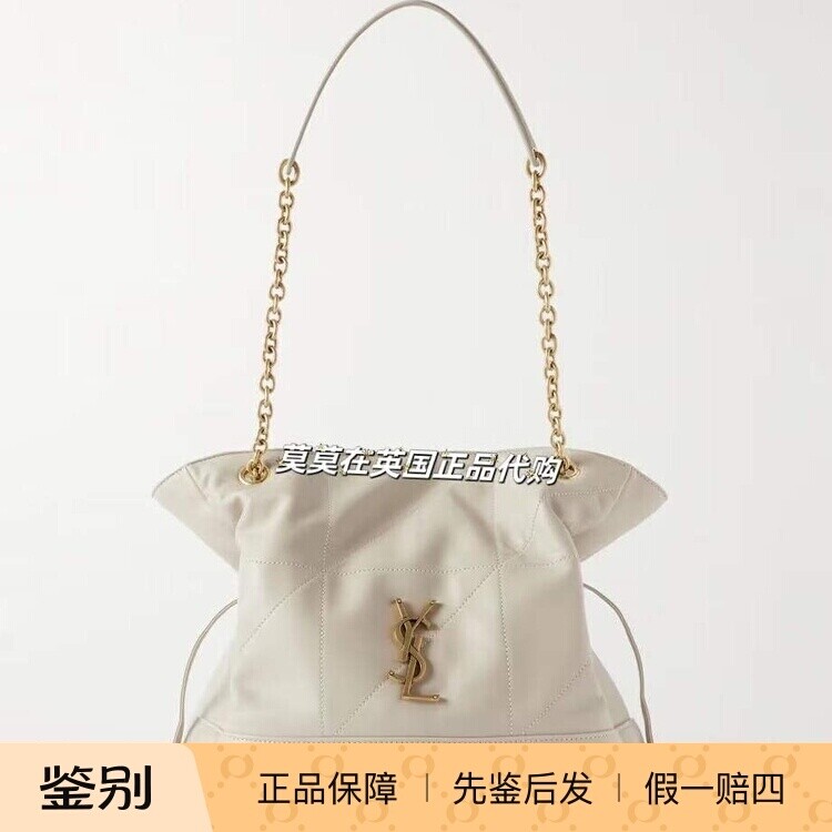 英国代购YSL圣罗兰 9折时尚 Jamie Shopping中号绗缝皮革单肩包