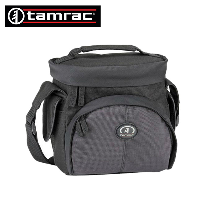 天域 Tamrac 3340 太空行者系列单反摄影包 单肩包 相机包 黑灰色