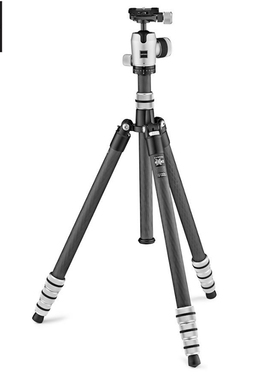 捷信 复古版旅行者三脚架GK1545T-RTI碳纤维反折单反微单摄影支架