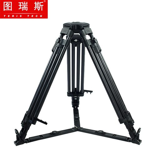 图瑞斯 TX-2210T 单反相机摄像机电影级碳纤维三脚架100mm碗口