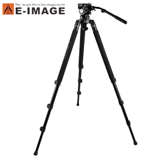 三脚架液压云台套装 IMAGE EG7605CB 75mm碗口 EG7605A 意美捷