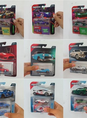 美捷轮1：64合金收藏小车本田NSX 谢尔比 布加迪 福特野马 丰田
