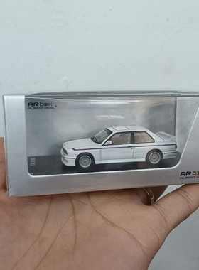 AR BOX 1:64 宝马 M3 白色 成人合金车模 收藏模型