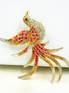 新光饰品满钻炫彩时尚风胸花