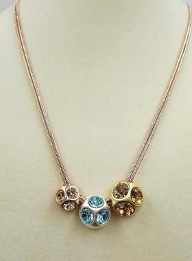 短款镶钻百搭欧美挂件时尚饰品