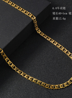 跨境专供不锈钢链条项链