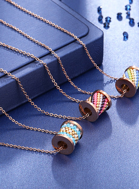 若娜新款手工串珠项链