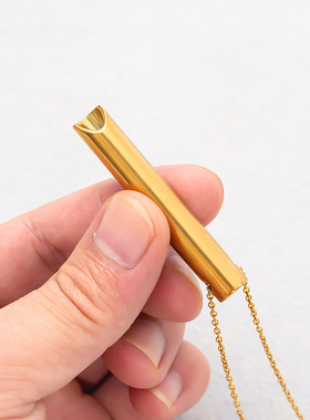 不锈钢正念呼吸项链30