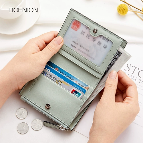 Бумажник, короткая ультратонкая сумка через плечо, маленький кошелек, универсальный картхолдер, японские и корейские