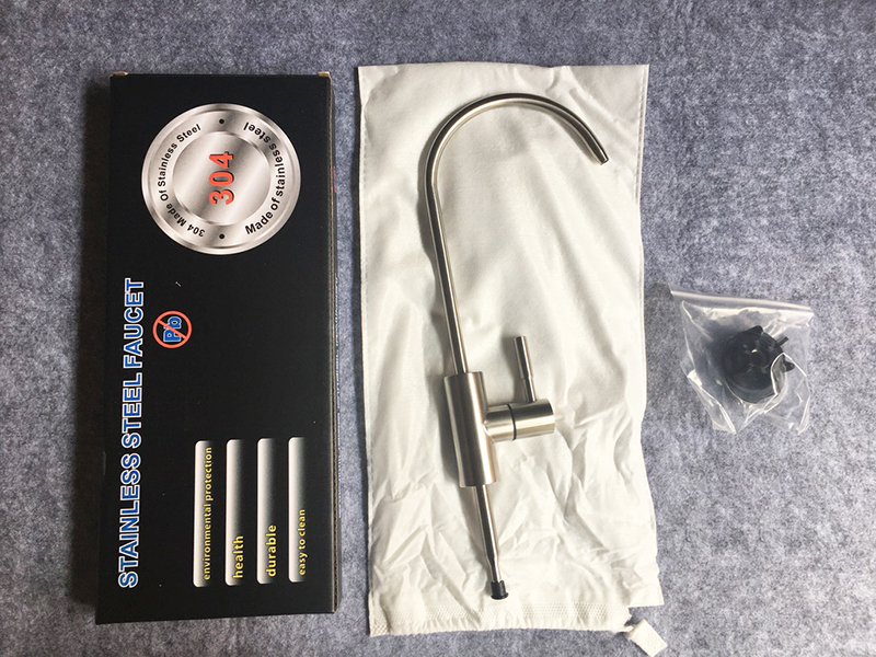 家用净水器龙头304不锈钢2分快接双出水纯水机4分净水龙头超滤机