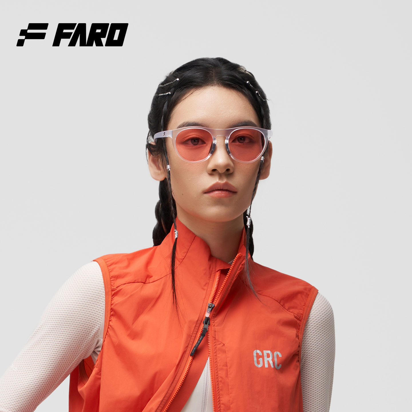 法洛华 FARO眼镜偏光太阳镜墨镜跑步运动骑行登山护目镜户外男女