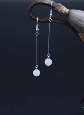 汉服耳环淑女手工古风耳坠