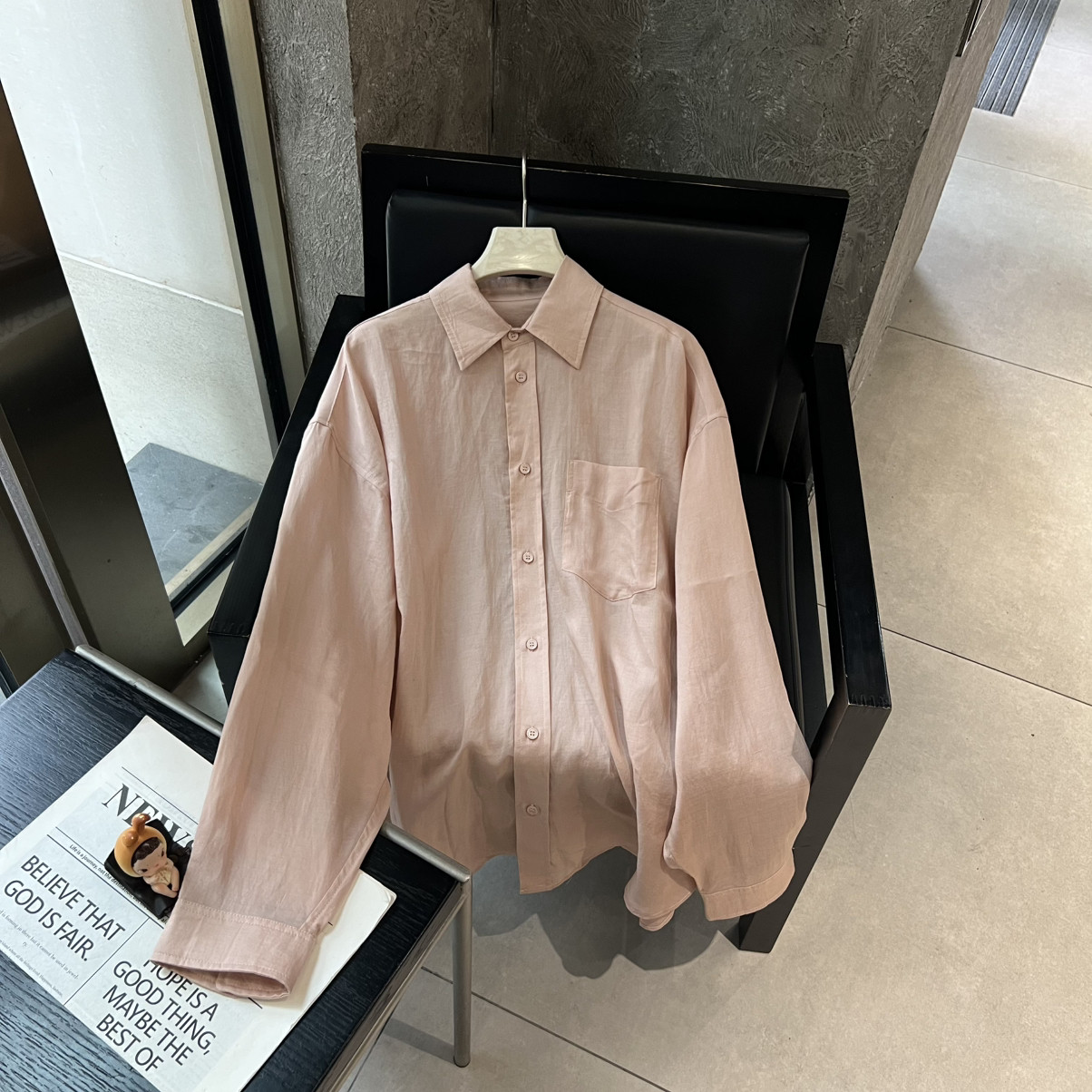 七七设计26年早春老钱风简约百搭宽松珊瑚粉麻衬衫七M26012103,女装/女士精品,T恤,淘宝优惠券,粉丝福利购,淘宝优惠卷