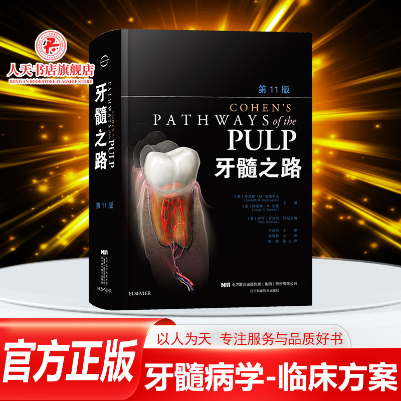 牙髓之路第11版第十一版牙髓治疗并发症的处理口腔科学书籍医学类专业书籍牙科牙髓治疗根管治疗图谱牙体牙髓病学临床牙髓再生技
