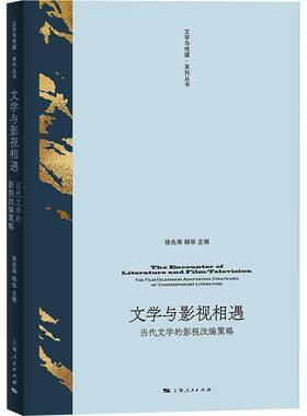 正版书籍 文学与影视相遇:当代文学的影视改编策略:the filmvision adaptation 徐兆寿上海人民出版社文学  人天书店畅销书排行榜