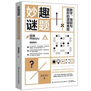 正版书籍 妙趣谜题:数字、线段与图形的逻辑难题慕容漪汐中国纺织出版社生活休闲智力游戏普通大众人天书店畅销书排行榜