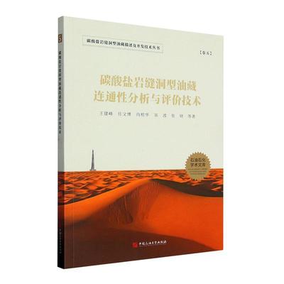 正版书籍 碳酸盐岩缝洞型油藏连通性分析与评价技术王建峰等中国石油大学出版社工业技术  人天书店畅销书排行榜