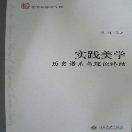 正版书籍 实践美学:历史谱系与理论终结:historical pedigree an章辉北京大学出版社哲学宗教美学史研究世界 人天书店畅销书排行榜