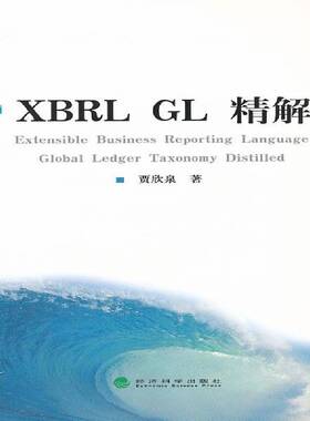 正版书籍 XBRL GL精解贾欣泉经济科学出版社经济  人天书店畅销书排行榜