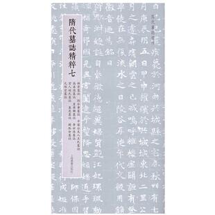 正版书籍 隋代墓志精粹(七)上海书画出版社上海书画出版社艺术  人天书店畅销书排行榜