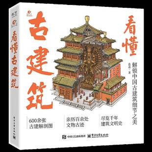 正版书籍 看懂古建筑连达电子工业出版社图书 古建筑爱好者历史文化旅游者建筑人天书店畅销书排行榜