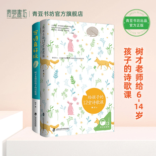 写诗真好玩+给孩子的12堂诗歌课 唐诗三百首我爱诗歌中华古诗文诗词王国幼儿诗歌古诗词诗集 正版课外书艺术书籍 图书儿童绘本