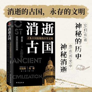 书籍 胡岳潭台海出版 消逝古国 中华文明 社历史古国历史中国通俗读物普通大众人天书店畅销书排行榜 寻觅古国废墟 正版
