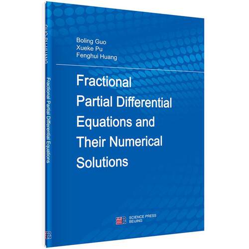Fractional Partial Differential Equations and Their Numerical Solutions  偏微分方程数值解英文 自然科学书籍