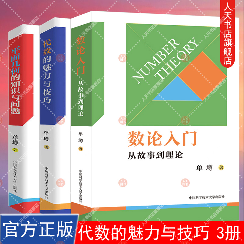 数论入门从故事到理论 代数不等式证明方法解析几何竞赛读本 中学数学概念与理论 重点知识点总结方法 中国科学技术大学出版社
