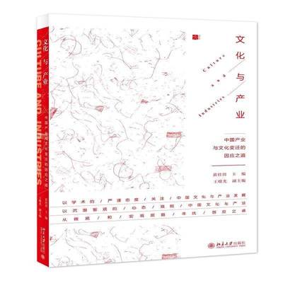 正版书籍 文化与产业：中国产业与文化变迁的因应之道黄桂田北京大学出版社文化文化产业研究中国 人天书店畅销书排行榜