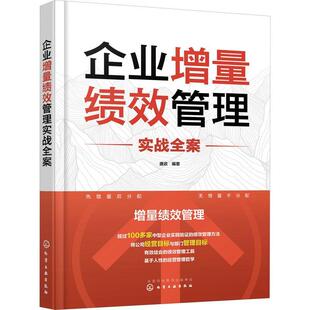 正版书籍 企业增量绩效管理实战全案唐政化学工业出版社管理  人天书店畅销书排行榜
