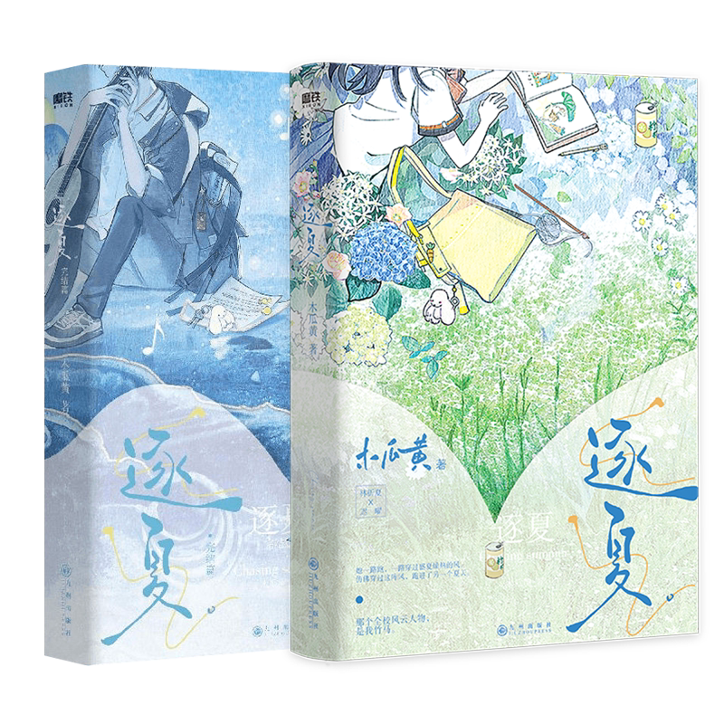 正版 逐夏小说全套1+2完结篇 木瓜黄著 特殊人格朝俞这题超纲了伪装学渣 林折夏 迟曜 青春文学校园实体书言情小说 磨铁图书附周边_虎窝淘
