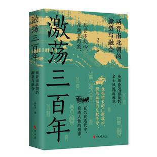 正版书籍 激荡三百年:两晋南北朝的撕裂与融合艾公子时代文艺出版社历史  人天书店畅销书排行榜