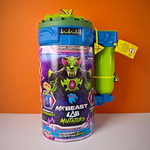 MrBeast 原子豹Atomic Panther试验舱科学怪人宝藏儿童盲盒玩具