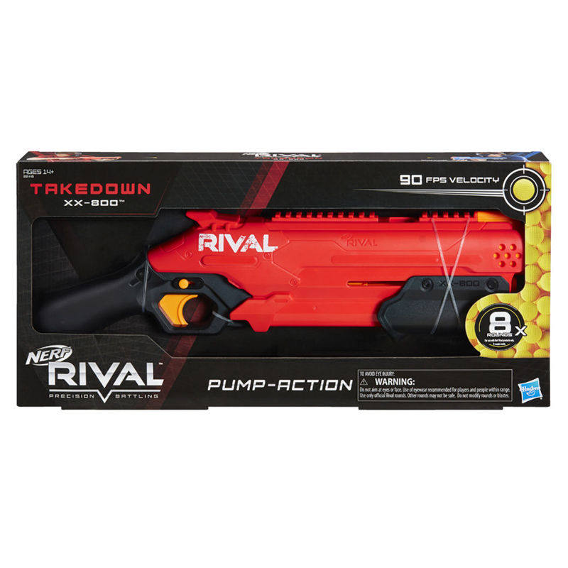 美版进口孩之宝nerf竞争者骇客8球发射器球弹软弹玩具e8446儿童枪