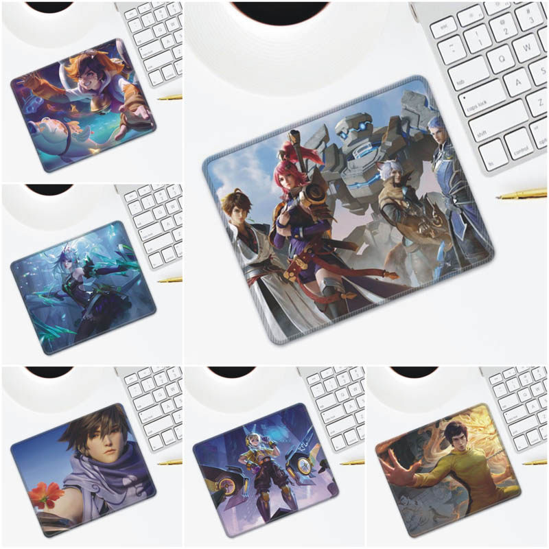 游戏周边新款英雄皮肤澜曜裴擒虎伽罗虞姬蒙犽王者荣耀鼠标垫超厚