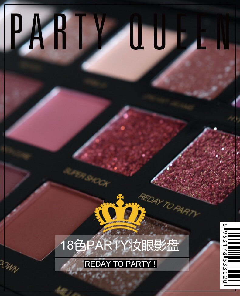Clearance 65 element Special shop 18 colour Matte Pearl life European style Professional Eye Shadow Palettein the Makeup/Perfume/Beauty tools , Eyeshadow  category - from Buy2taobao.com to provide professional Taobao agent buy service