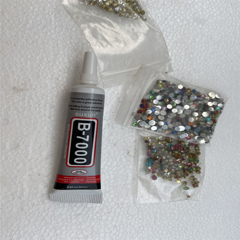 陶瓷多肉花盆尖底钻多肉植物立体盆玻璃水钻平底钻彩钻b7000胶水