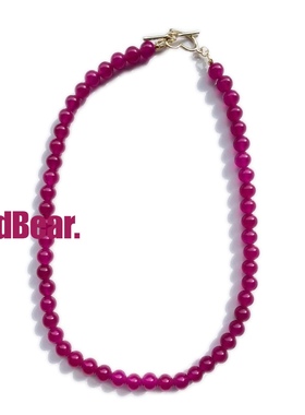 坏熊集市天然玉髓项链可定制长度