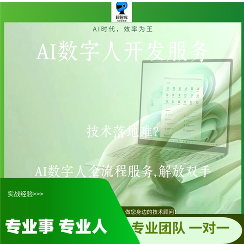 AI数字人 技术开发服务 虚拟主播 电商直播 客服 自媒体 教育