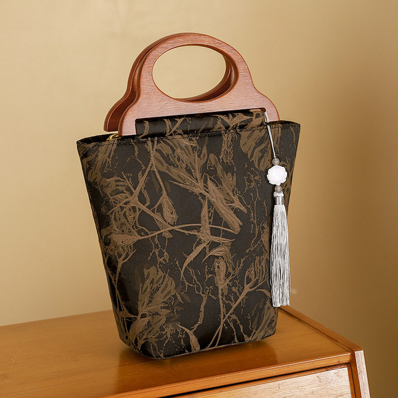 喜丽原创木柄手提包新中式国风送妈妈奶奶婆婆包手拎女旗袍包礼物,箱包皮具/热销女包/男包,通用款女包,淘宝优惠券,粉丝福利购,淘宝优惠卷