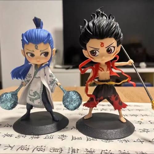 哪吒三太子闹海降世之魔童手办敖丙手办摆件玩具公仔儿童生日礼物