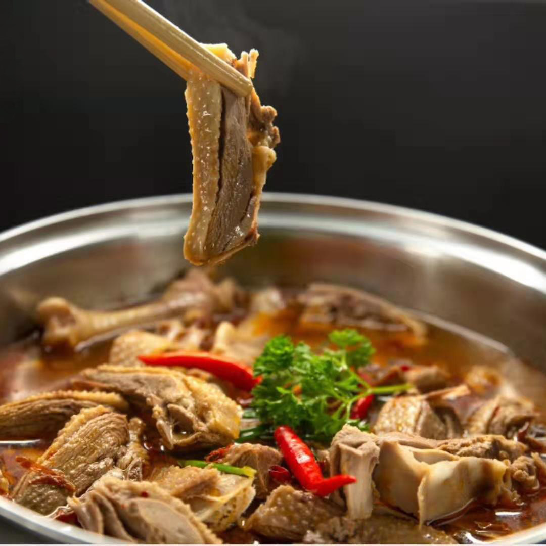 【顺丰包邮】固始鹅块火锅真空包装非汉鹅杂2斤河南信阳土特产