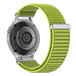 适用三星Galaxy watch7FE654原野山地纹编织尼龙手表带active2
