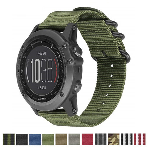 佳明fenix7Xpro手表带透气尼龙