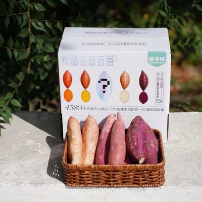 新疆四色蜜薯冰糖薯红薯糖心蜜薯