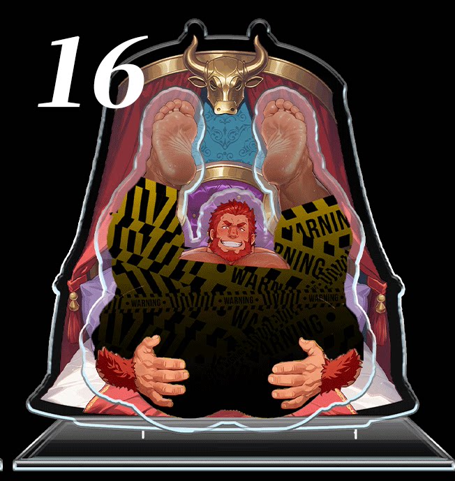 Conqueror King Series Acrylic Standee & Ergonomic 3D Mouse Pad Set - Product image 5