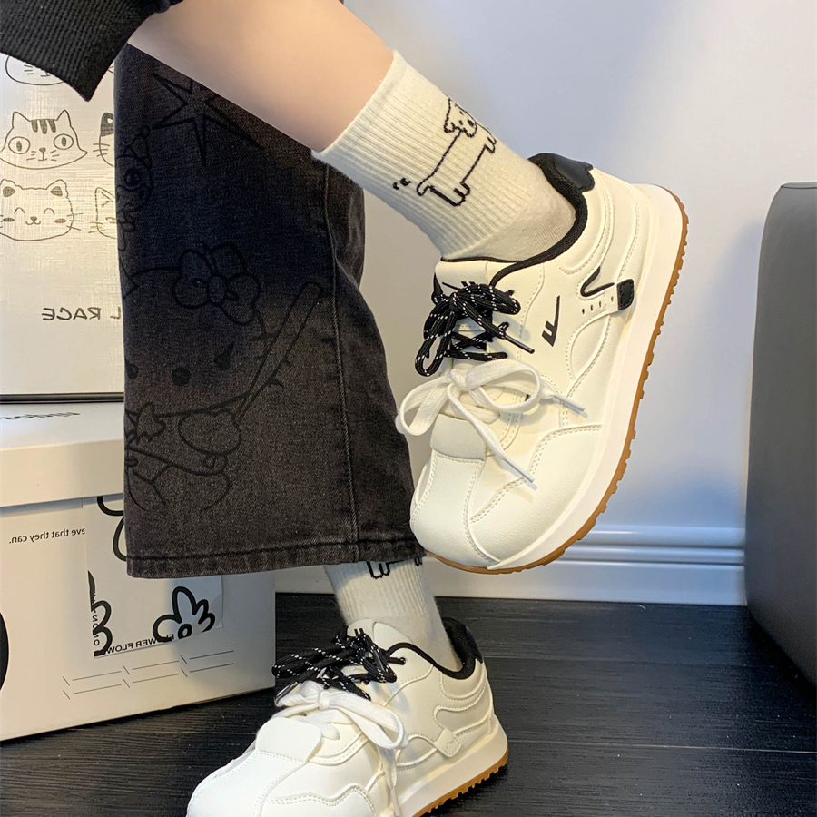 回力阿甘鞋女轻便小白鞋