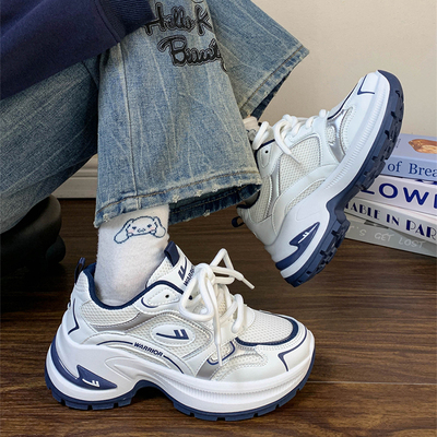 回力百搭厚底运动鞋小白鞋子女